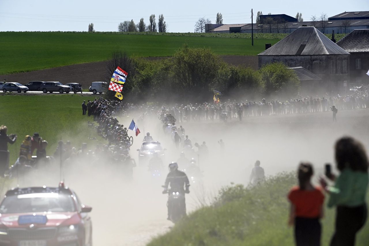 Paris Roubaix 2022 119th Edition Compiegne Roubaix 2572 km 17042022 Scenery photo Nico VereeckenPNSprintCyclingAgency2022