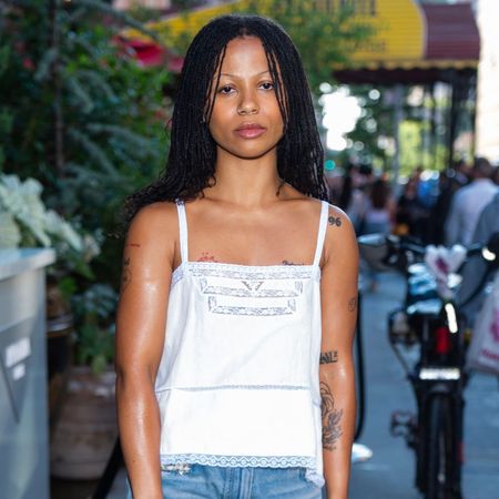 Celebrities wear SS26 trends at the Prada Mode runway show in New York