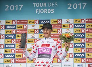 Wilmar Paredes won the mountains jersey at the Tour des Fjords.