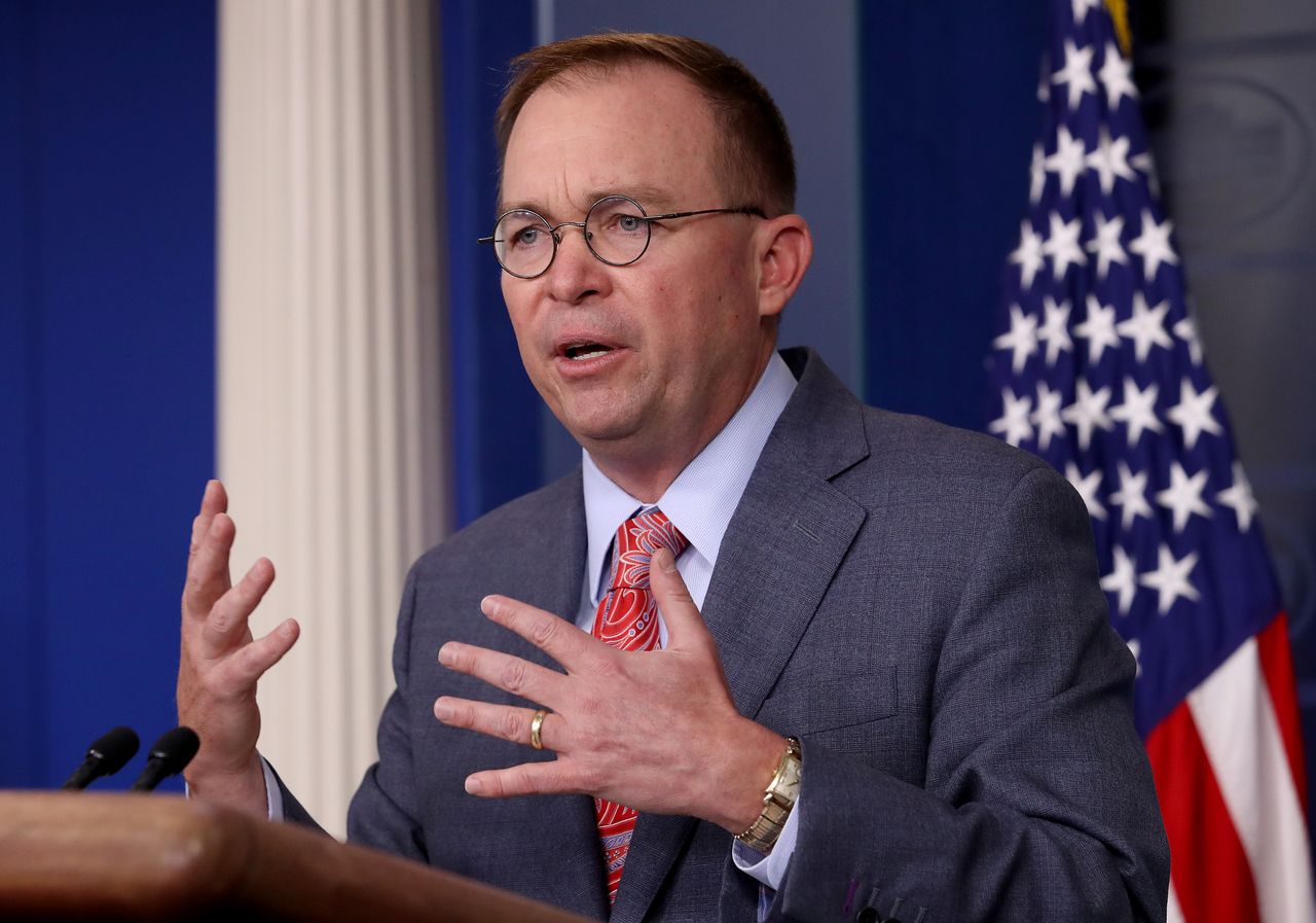 Mick Mulvaney in the White House