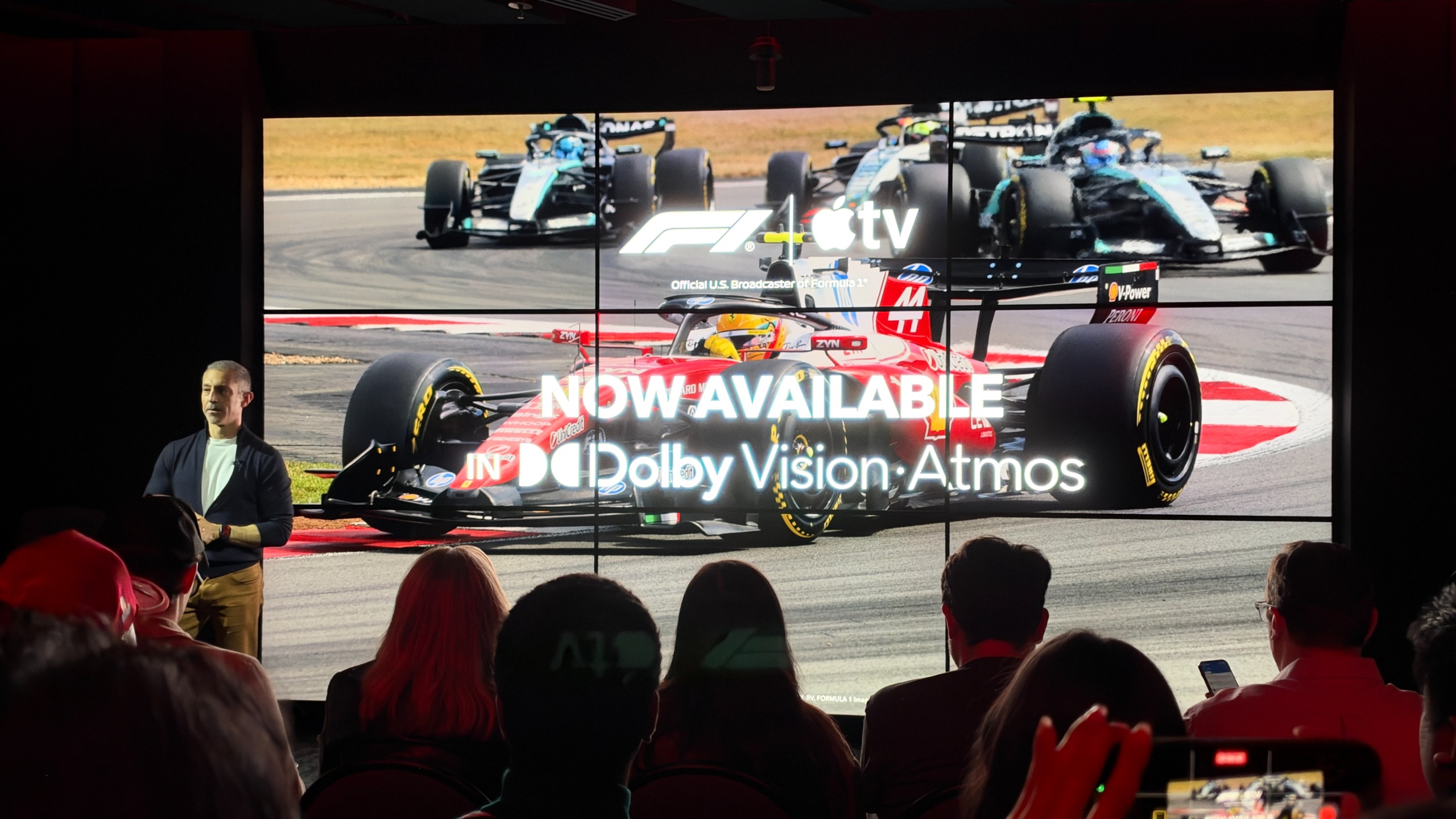 Apple TV Formula 1 Dolby Atmos