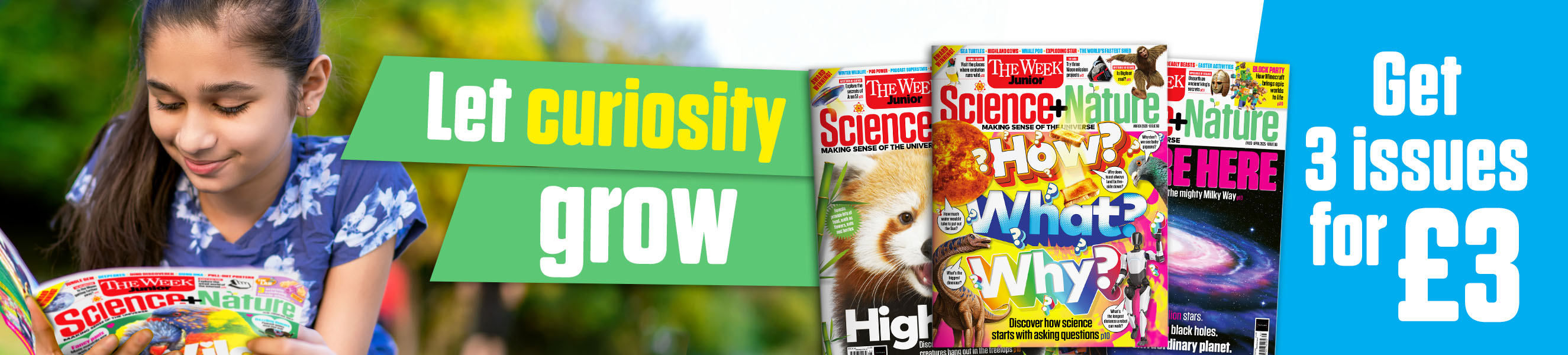 3 issues for &amp;pound;3