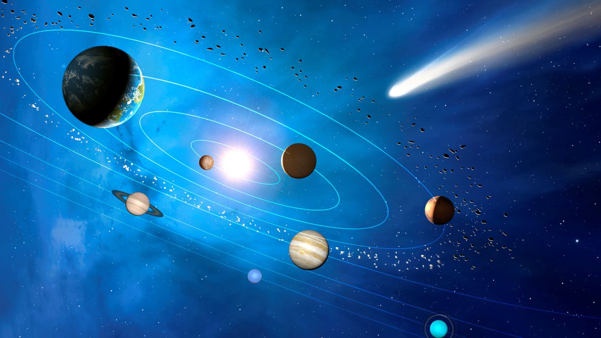 planets solar system diagram 4 dimensions