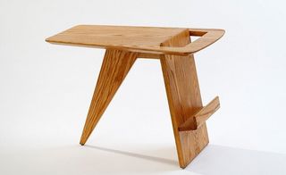 Wooden magazine table