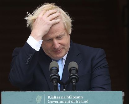 Boris Johnson in Dublin