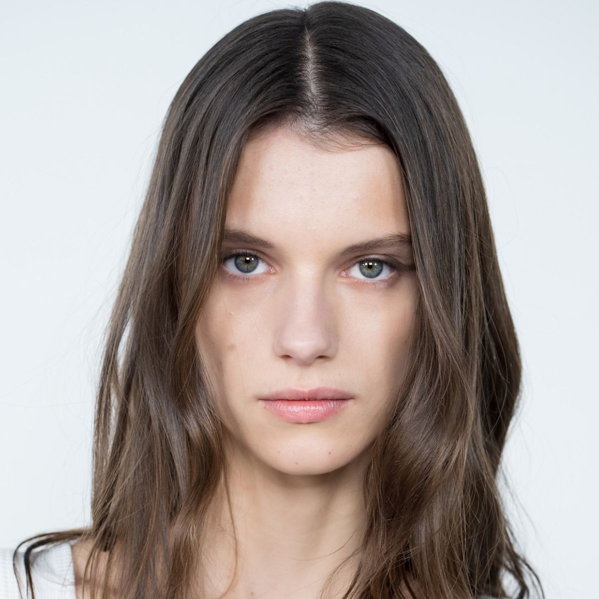 brunette model headshot