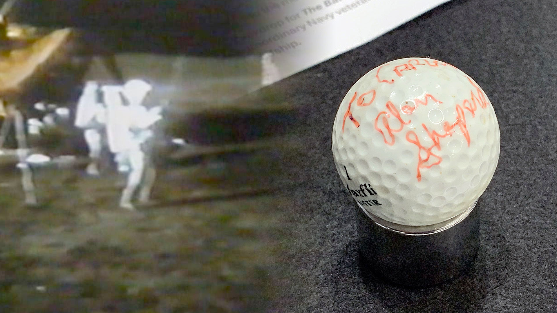 What brand of golf ball did Alan Shepard hit off the moon? The world may never know