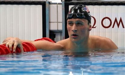 Ryan Lochte reacts after failing to medal in the 200-meter freestyle on July 30: The Olympian has won two golds and a silver in London, but has still managed to disappoint many fans.