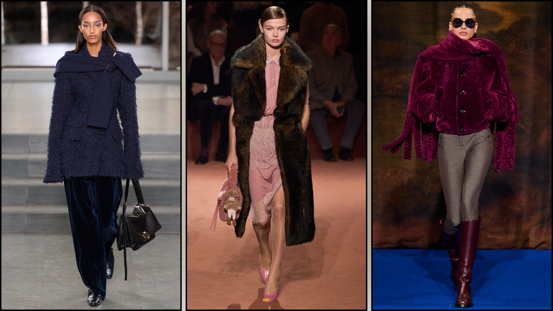 An image of one of the key autumn fashion colour trends of 2025. 