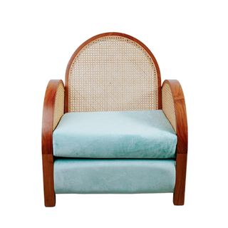 Arc Cane Lounge Chair