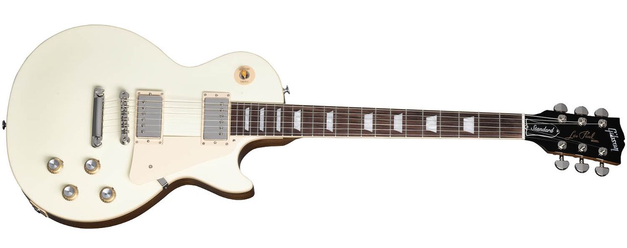 Gibson Custom Color Les Paul Standard 60s Plain Top White