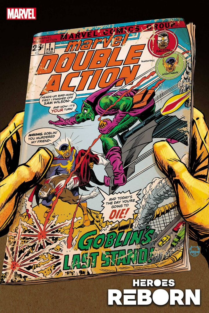 page from Heroes Reborn: Marvel Double Action #1