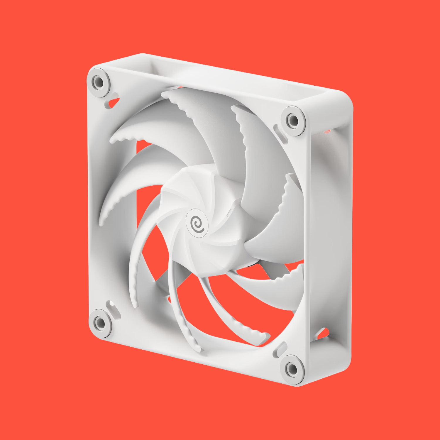 Havn H12 fan on a red background.