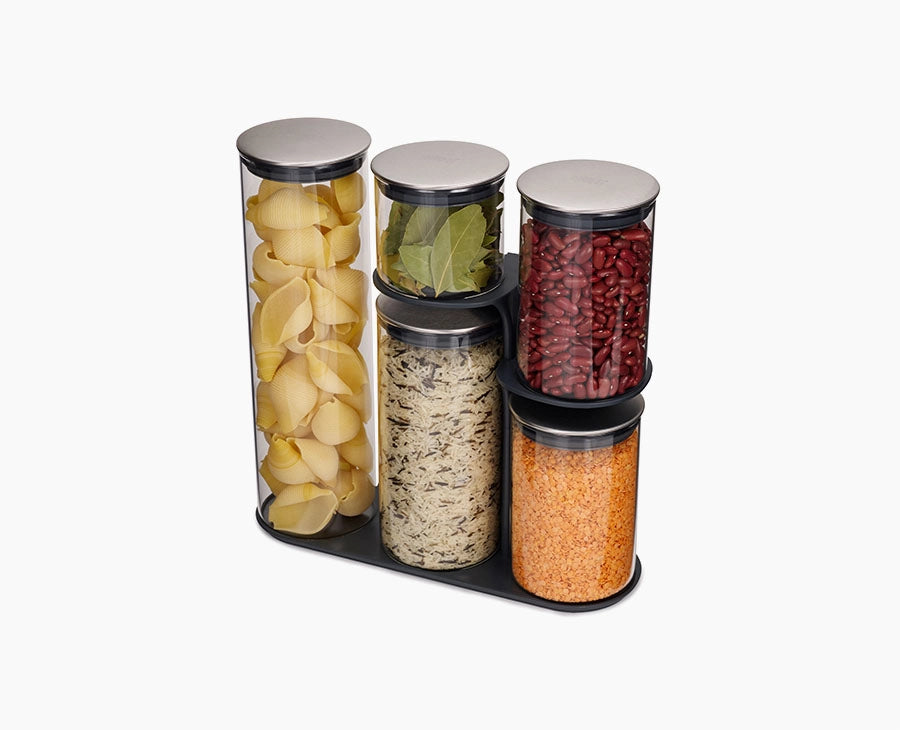 Podium&amp;trade; Stainless-Steel Storage Container Set