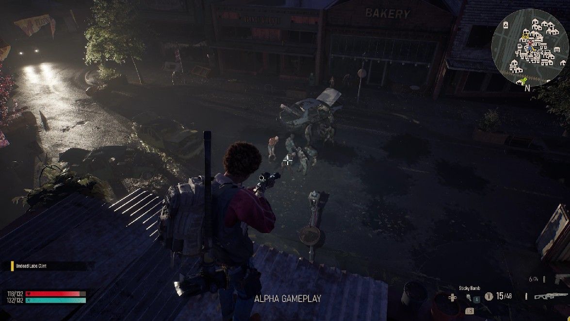 Gameplay shots from Alpha build of State of Decay 3