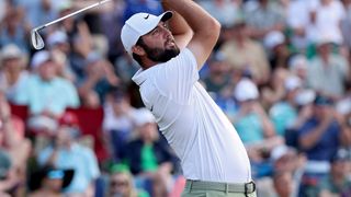 Scottie Scheffler takes a shot at The Players Championship