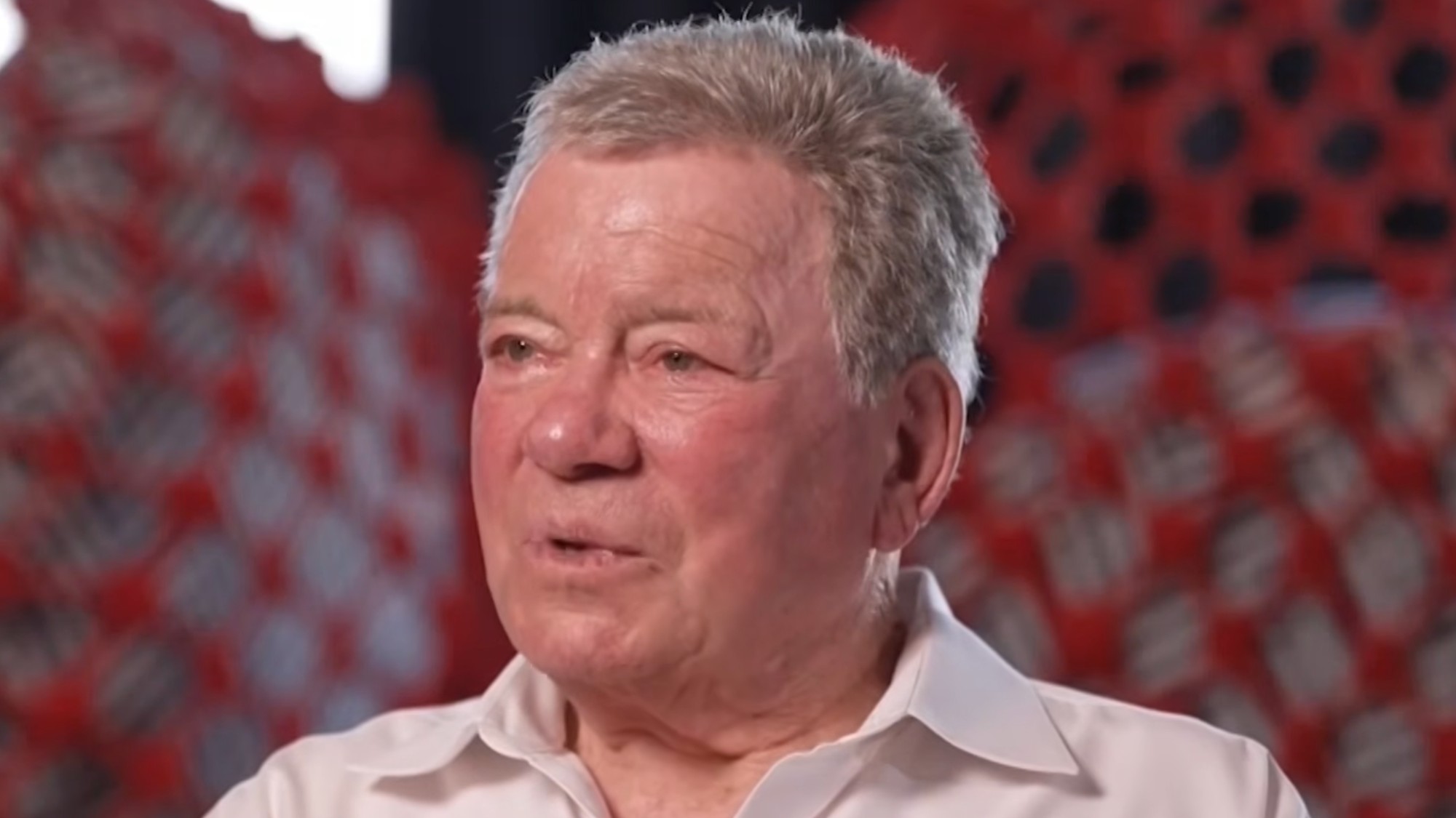 William Shatner discussing his battle with cancer. 