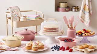 Channel your inner star baker with IKEA’s new pastel pink and cream bakeware
