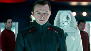 Simon Pegg in Star Trek Into Darkness
