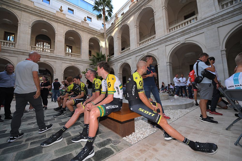 Mitchelton-Scott at the Vuelta a Espa&ntilde;a team presentation