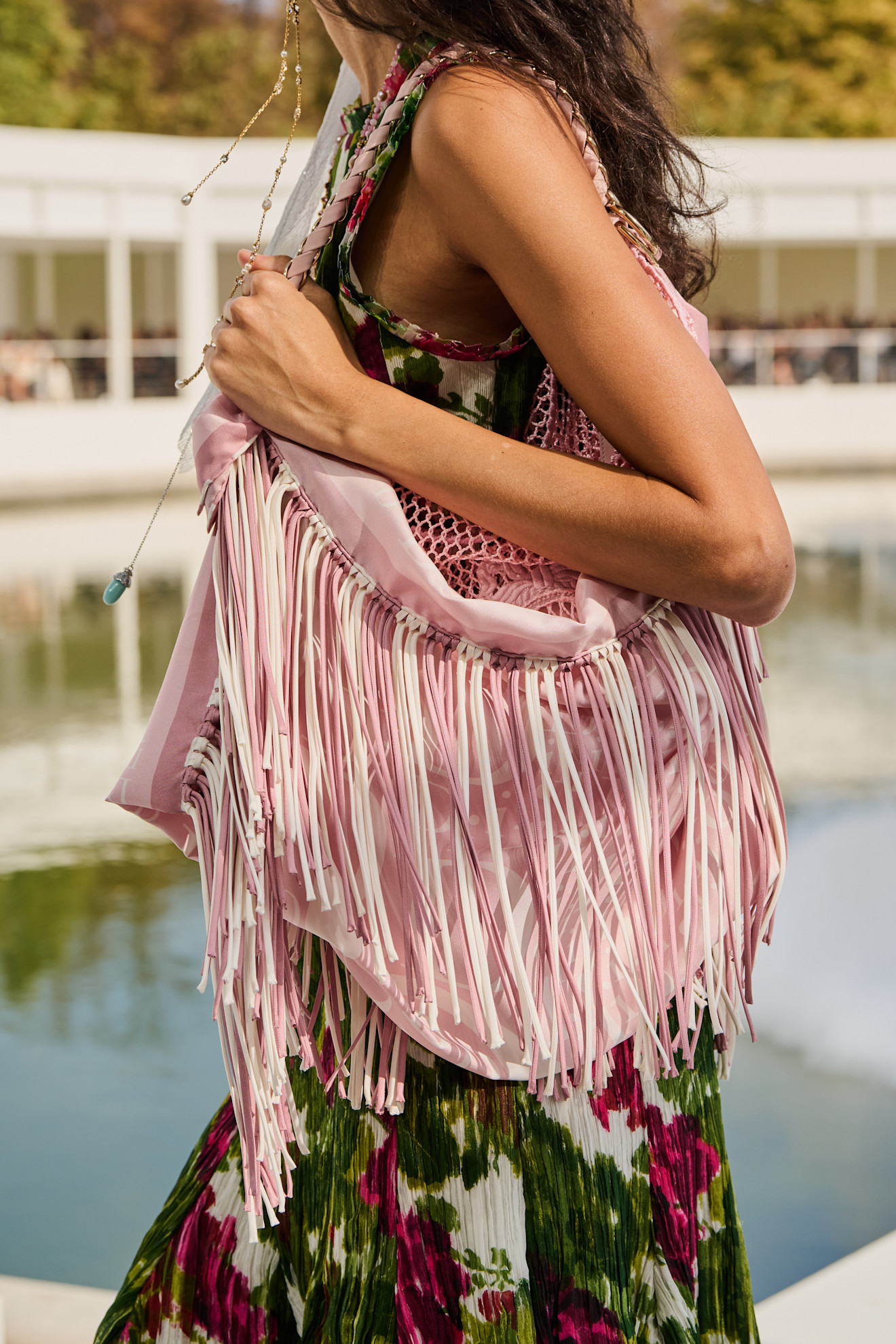 The tassel fringe bag trend on Dior's Spring 2027 runway