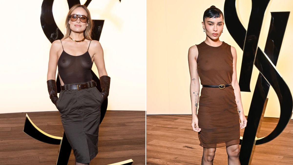 Olivia Wilde and Zoë Kravitz's Sheer Outfits Are New Takes on