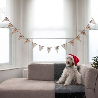 Ginger Ray Merry Christmas Hessian Bunting