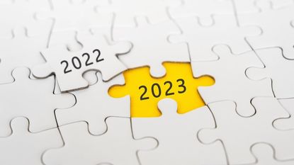 2023 And 2022 on Jigsaw Puzzle