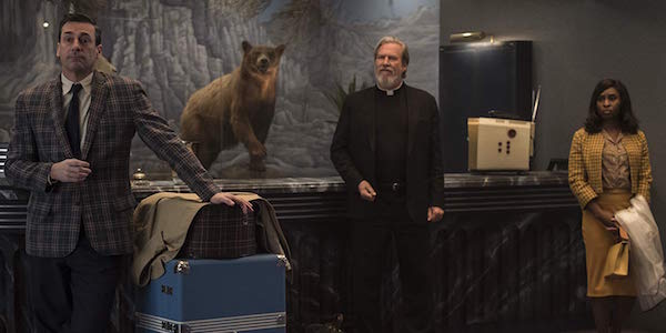 Jon Hamm, Jeff Bridges and Cynthia Erivo in Bad Times at the El Royale