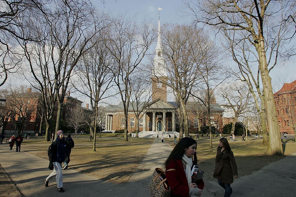 Harvard campus.