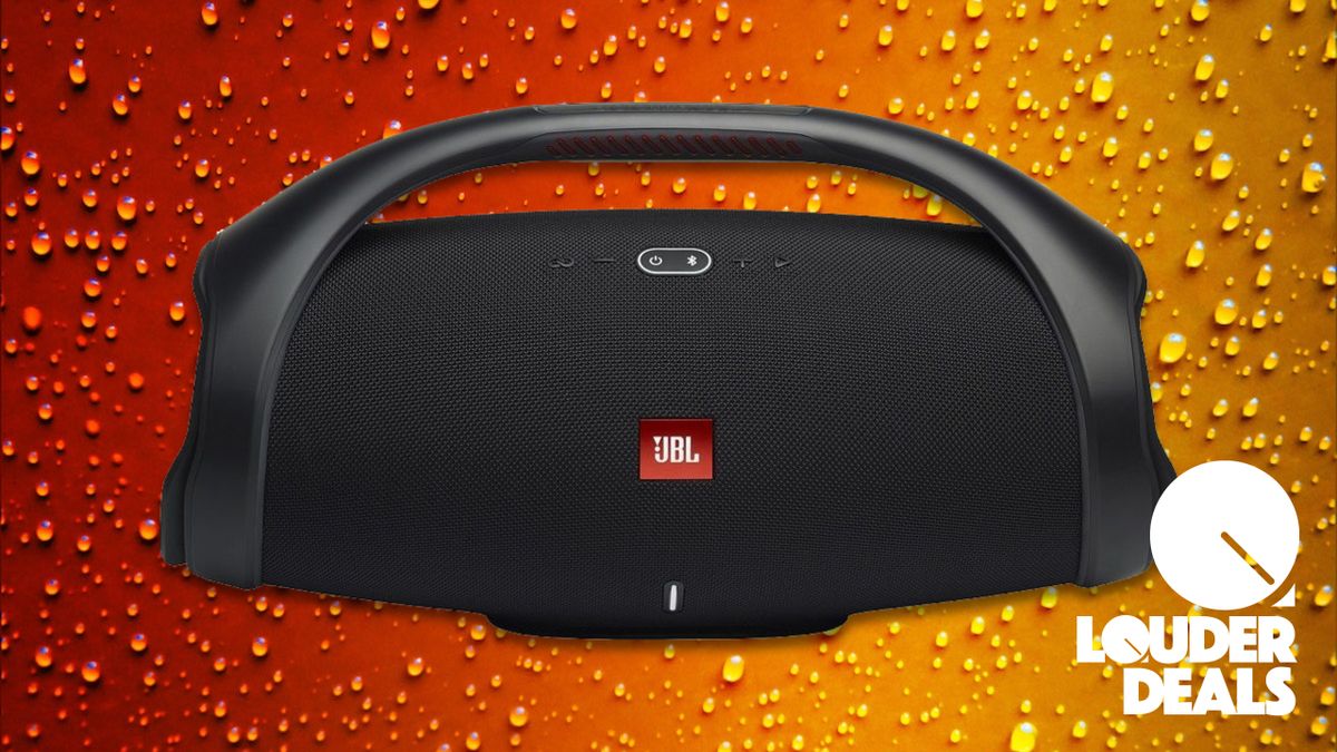 Crank it for less with $125 off the bone-rattling JBL Boombox Bluetooth speaker this Prime Day