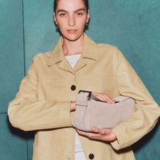 Model wears spring jacket from M&S