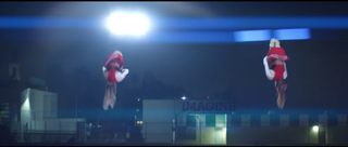 Flip (acrobatic), Performance, Fictional character, Event, Santa claus, Screenshot,