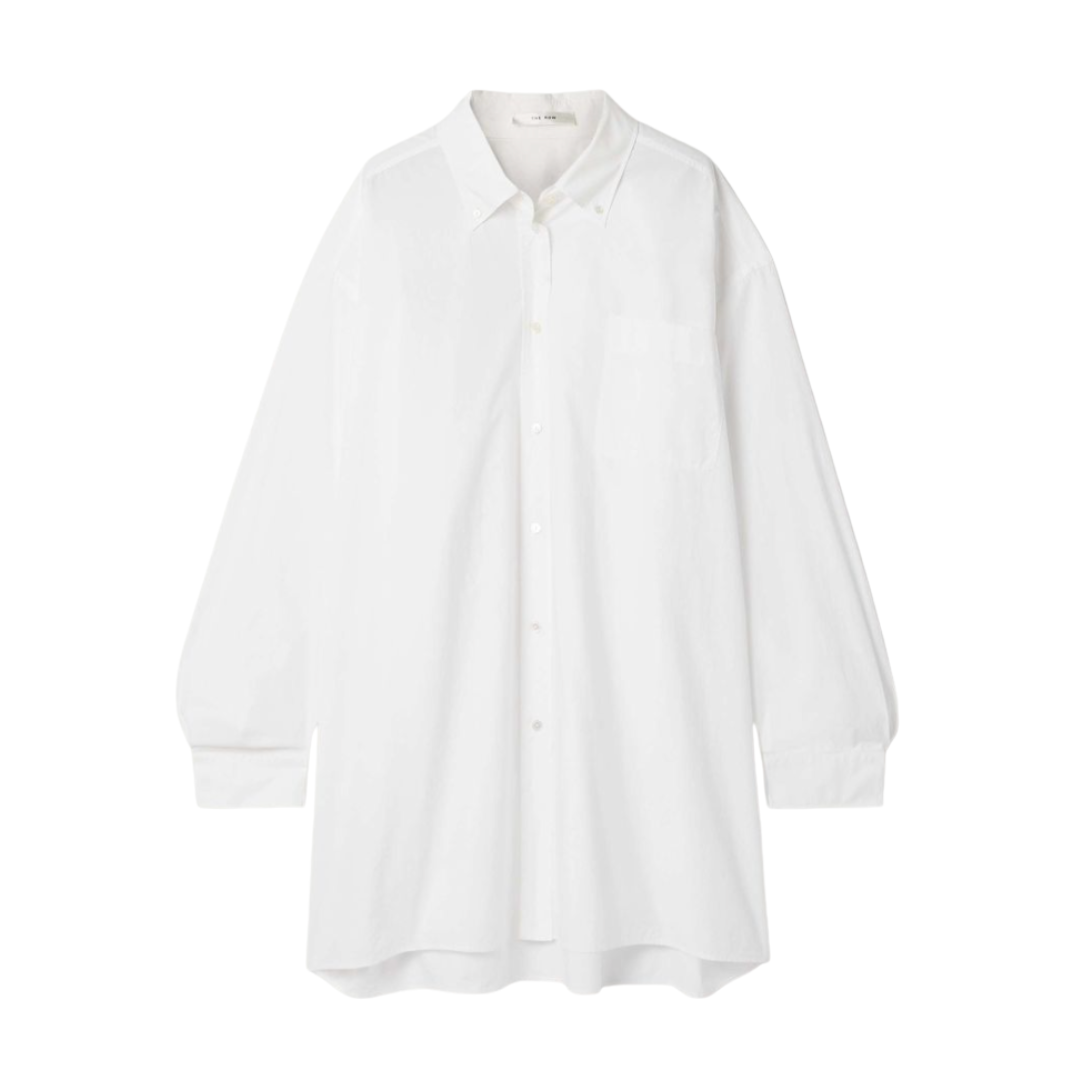 THE ROW, Victoria Oversized Cotton-Poplin Shirt