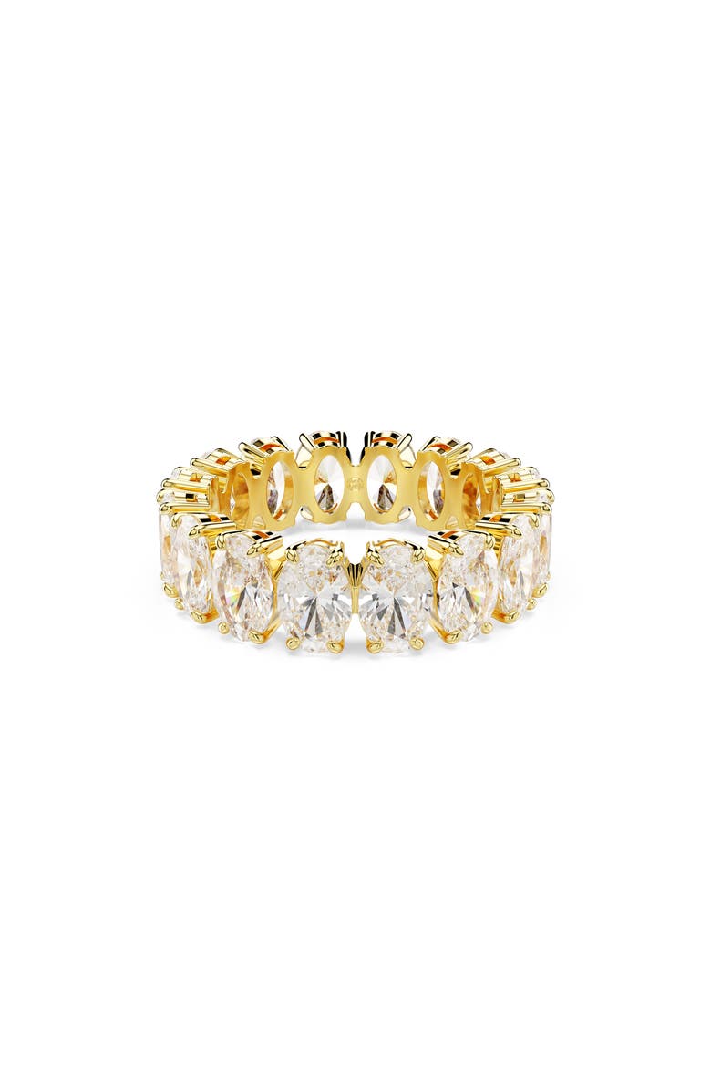 Matrix Oval Cut Crystal Eternity Ring