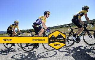 Will Primoz Roglic and his Jumbo-Visma teammates be content to continue to control the pace, or will stage 8 be where they make a decisive move at the 2020 Tour de France? (Image credit: Bettini Photo)