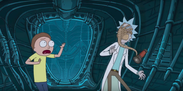 Rick And Morty's Alien Crossover Is Practically Perfect | Cinemablend