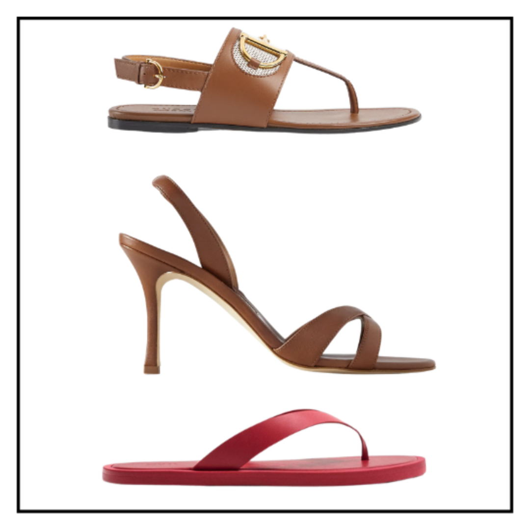 Strappy sandals