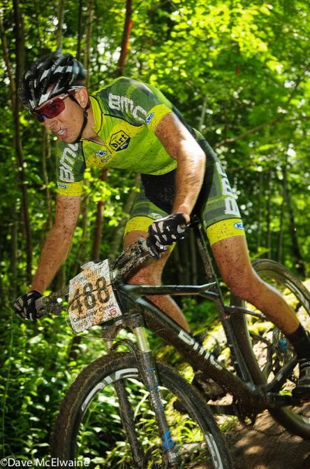 Kerry Werner (BMC Project) seemed to be having a problem staying with the leaders