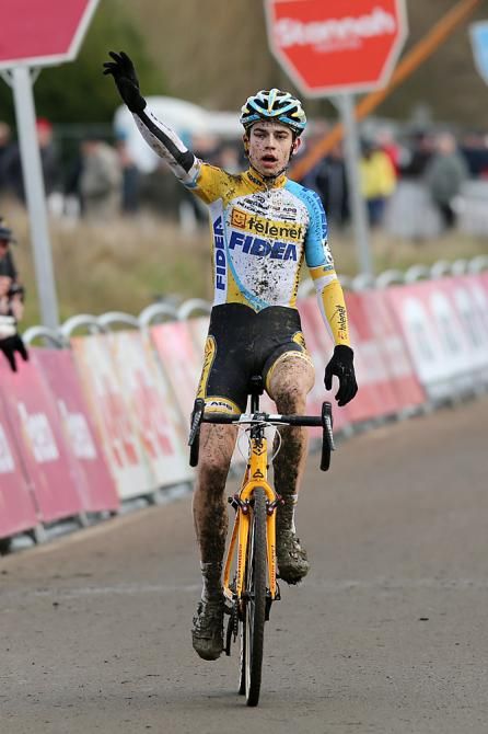Wout Van Aert (Belgium) wins in Baal