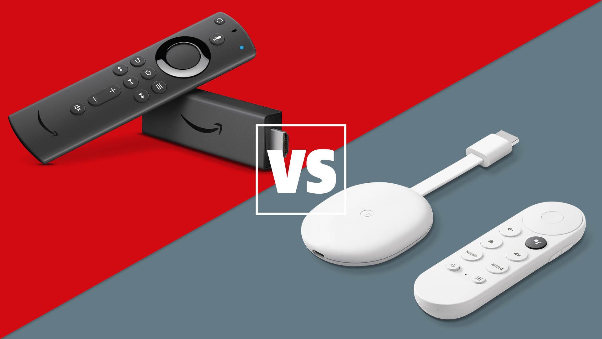 Amazon Fire TV Stick 4K vs Chromecast with Google TV: which is the best TV streaming device ...
