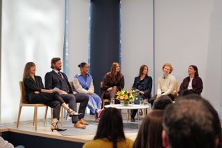 a panel at a hastens event