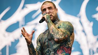 Alex Terrible singing with Slaughter To Prevail in 2025