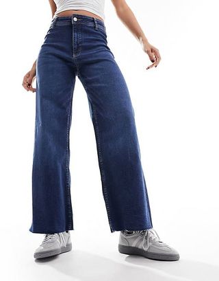 Asos Mango baggy wide leg jeans