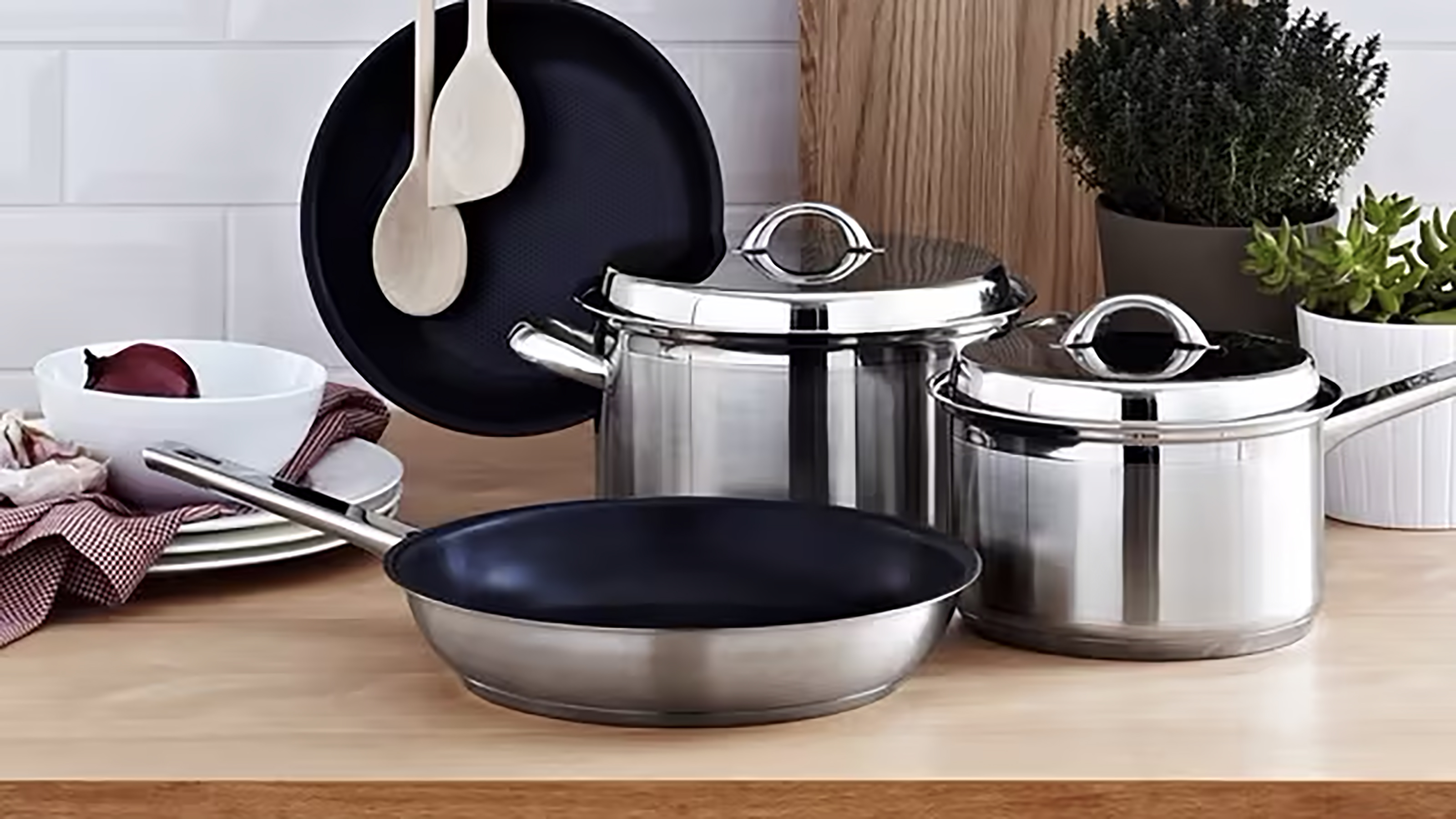 John Lewis 5 piece cookware set 