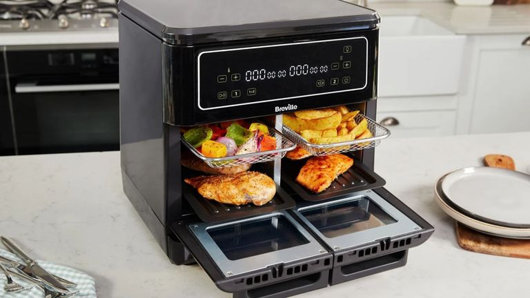 Freidora de aire Halo Flexi de Breville | Horno con freidora de aire