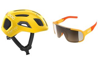 POC's Team Amani collection includes helmet and sunglasses
