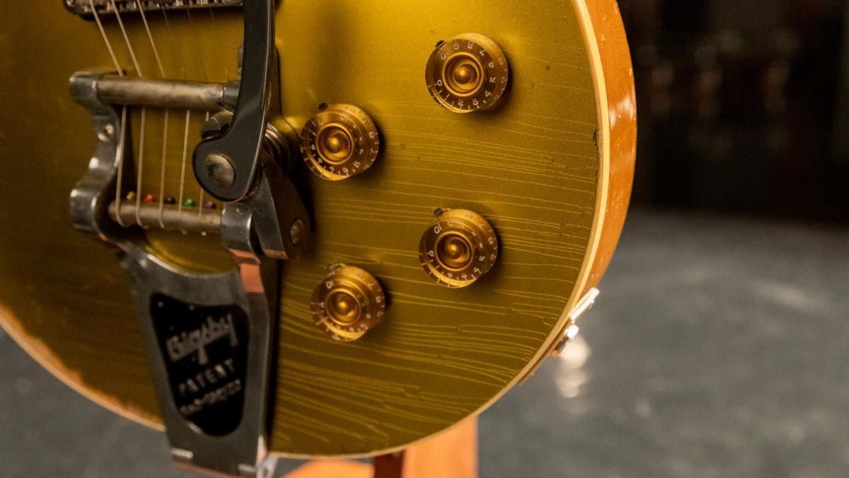 Gibson Murphy Lab Sergio Vall&igrave;n Gold Top Les Paul Standard