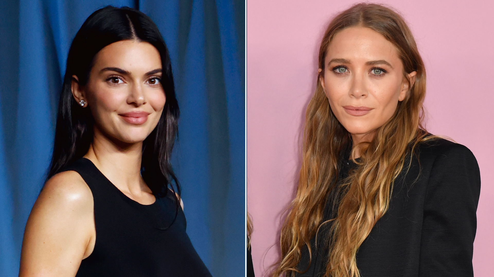 Kendall Jenner met up with Mary Kate Olsen at Sushi Park wearing a leather The Row bag