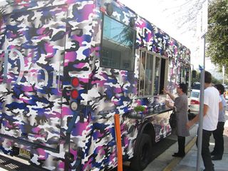 Customized Dior food truck